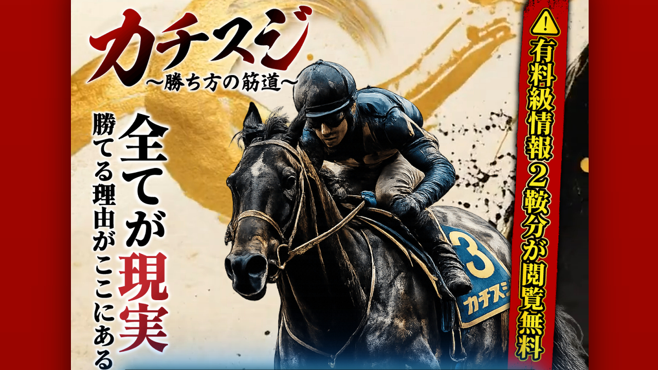 競馬予想サイトカチスジの情報